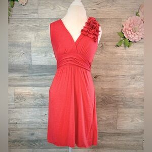 Speechless Casual V-Neck Dress